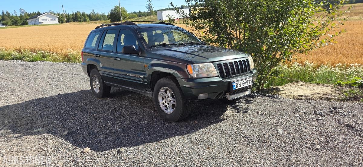 2000 Jeep GRAND CHEROKEE 4.7 220hk 4WD AUTOMAT HENGERFESTE DELEBIL